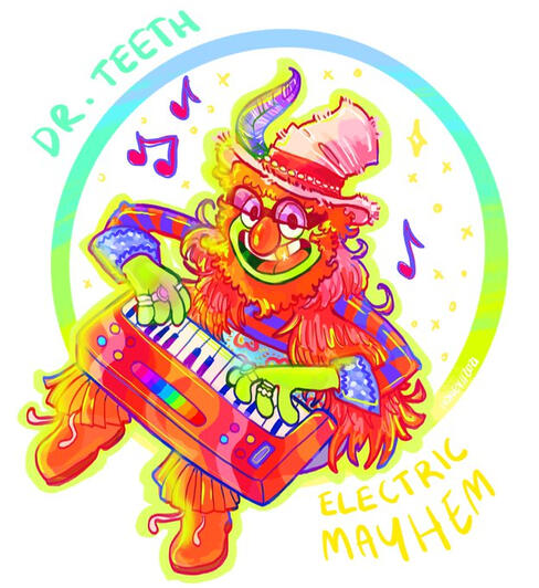 muppets charm design